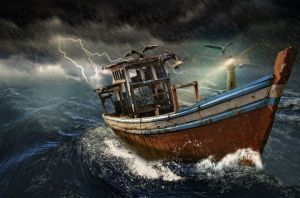 old-boat-in-storm